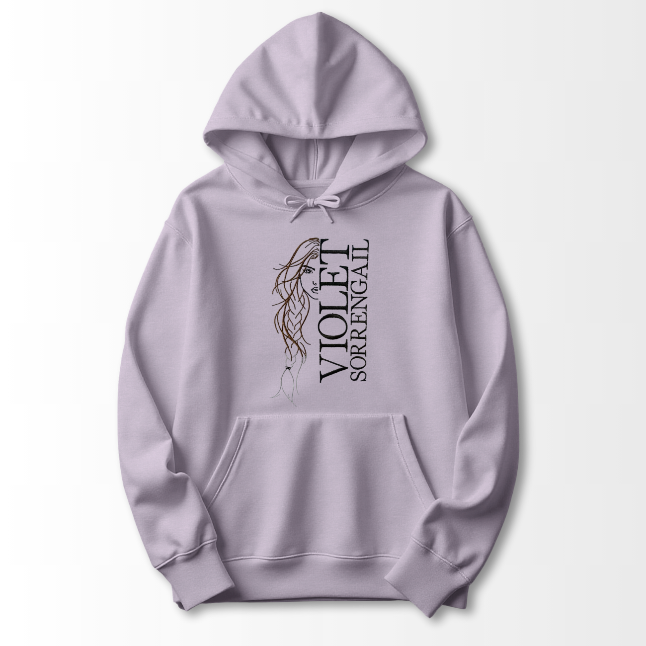 Violet Sorrengail Embroidered Hoodie