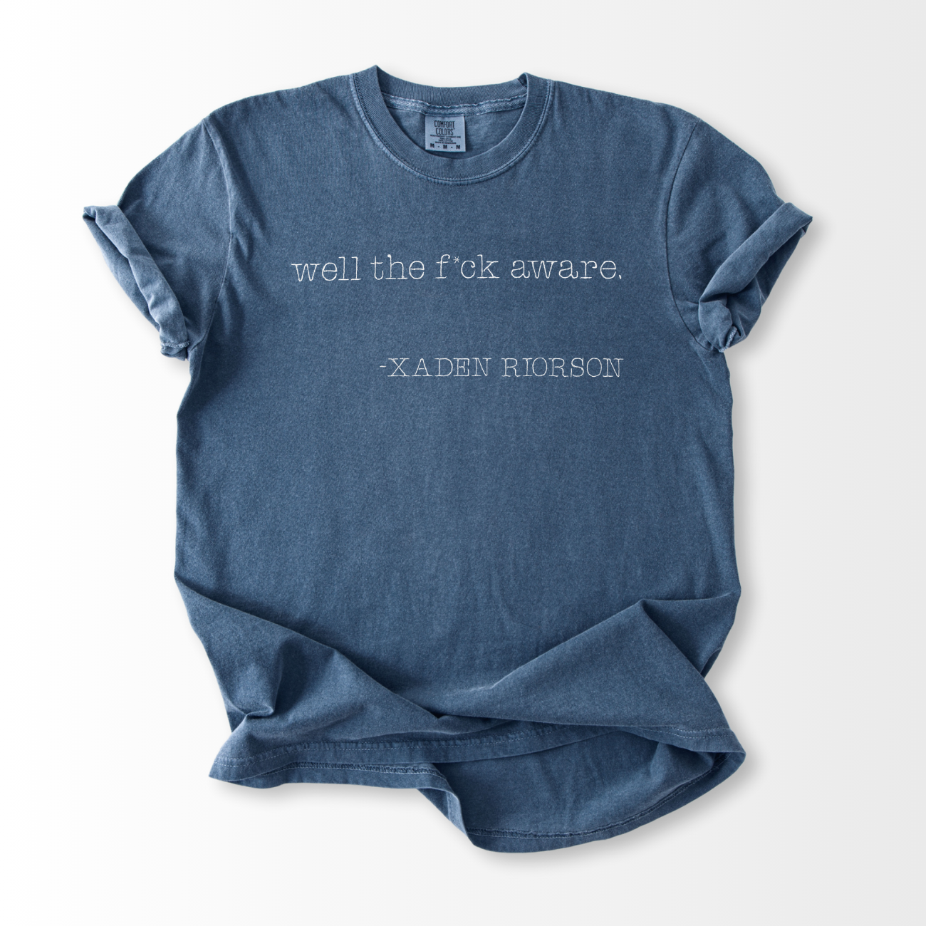 Well Aware Embroidered T-Shirt