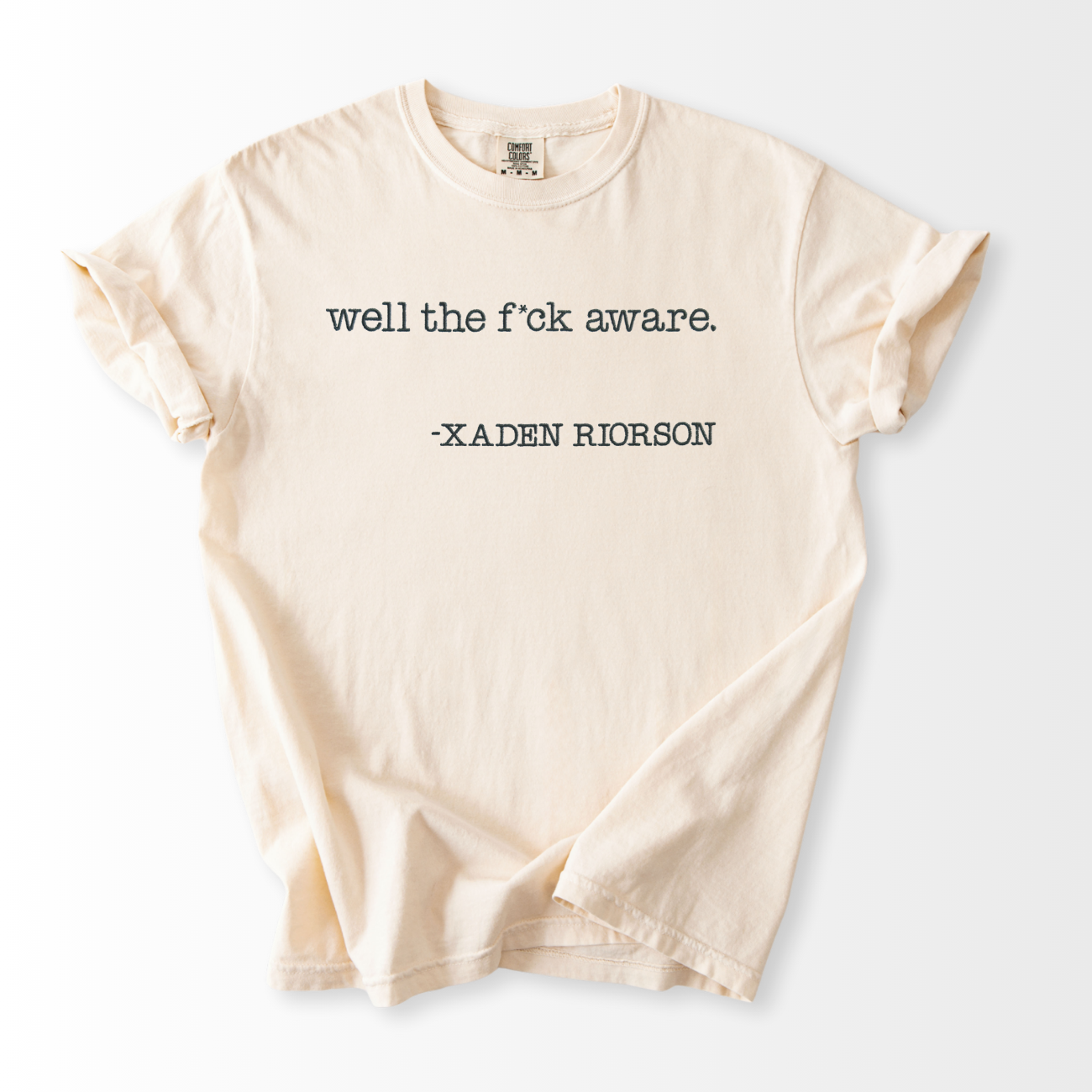 Well Aware Embroidered T-Shirt