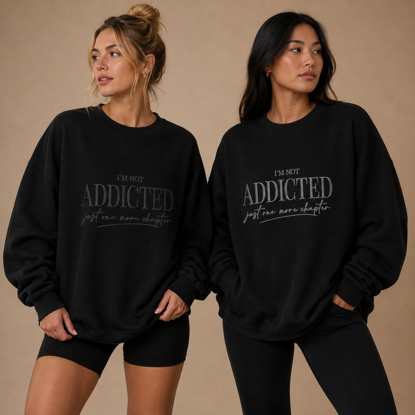 Not Addicted Crewneck