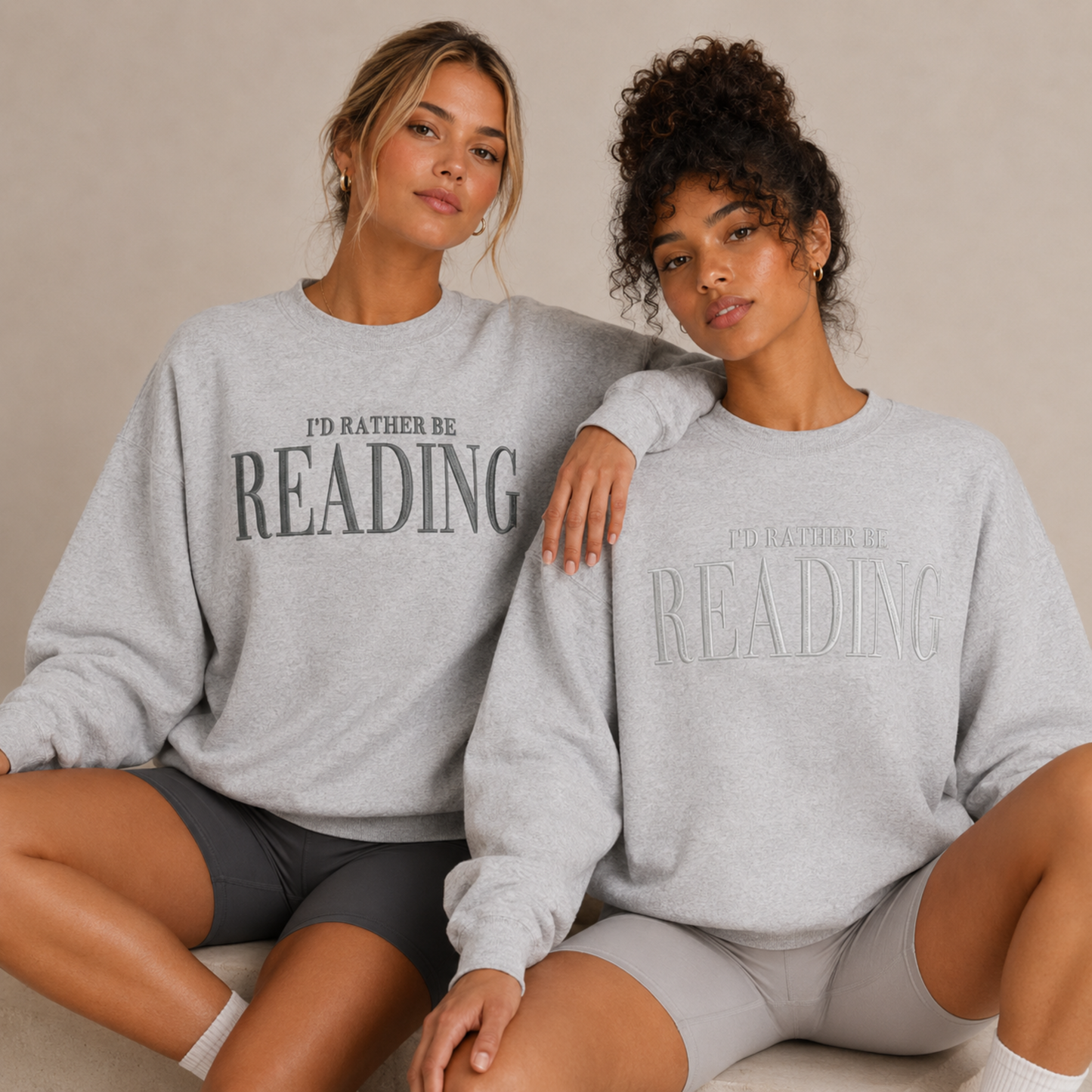 Rather be Reading Crewneck