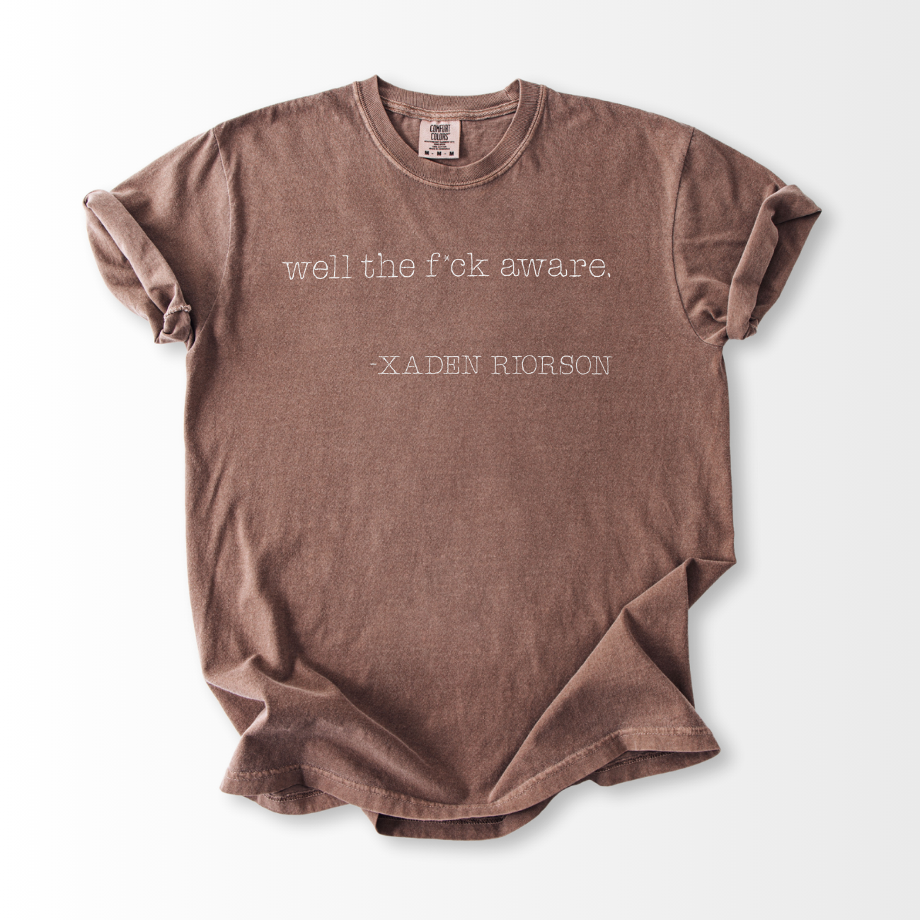 Well Aware Embroidered T-Shirt