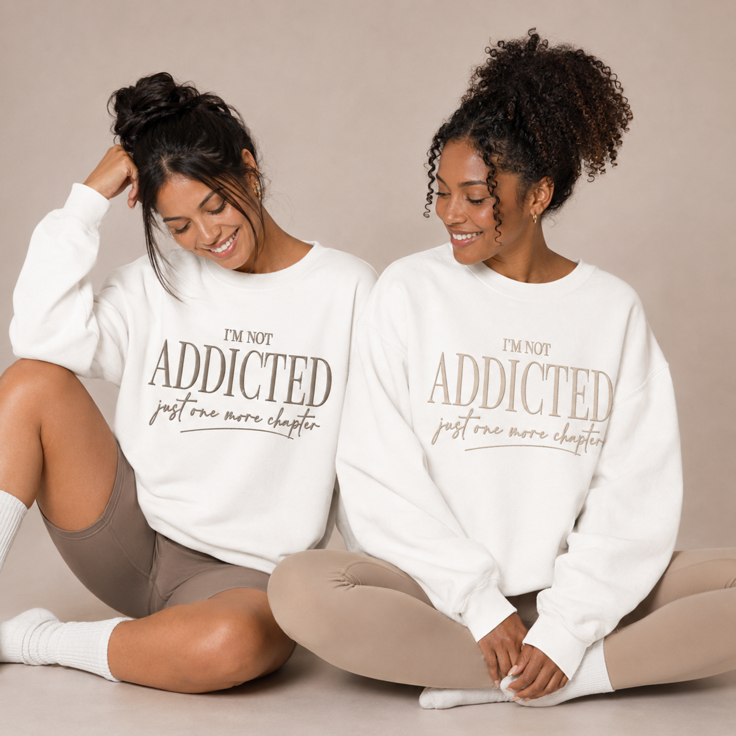 Not Addicted Crewneck