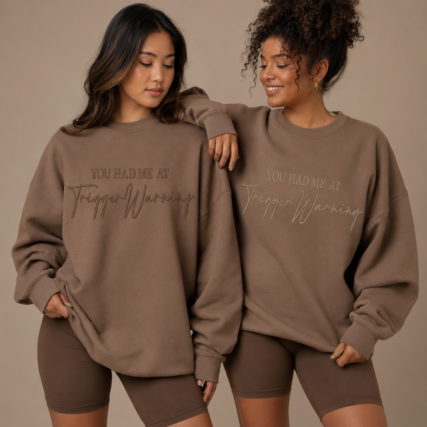 Trigger Warning Crewneck