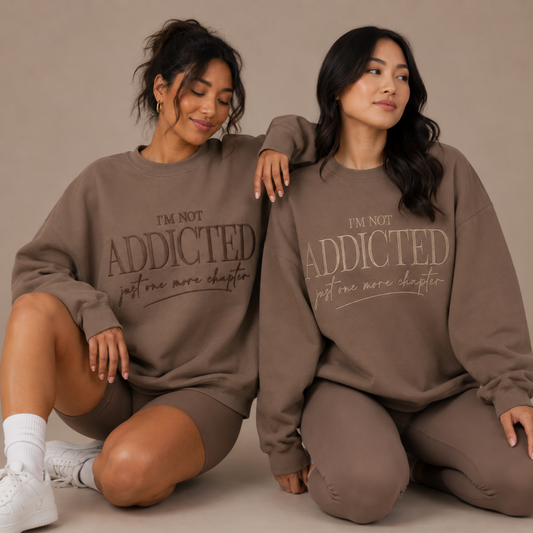 Not Addicted Crewneck