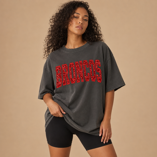 Sequin Mascot Tee