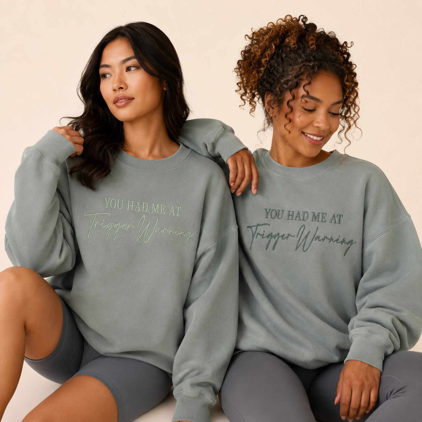 Trigger Warning Crewneck