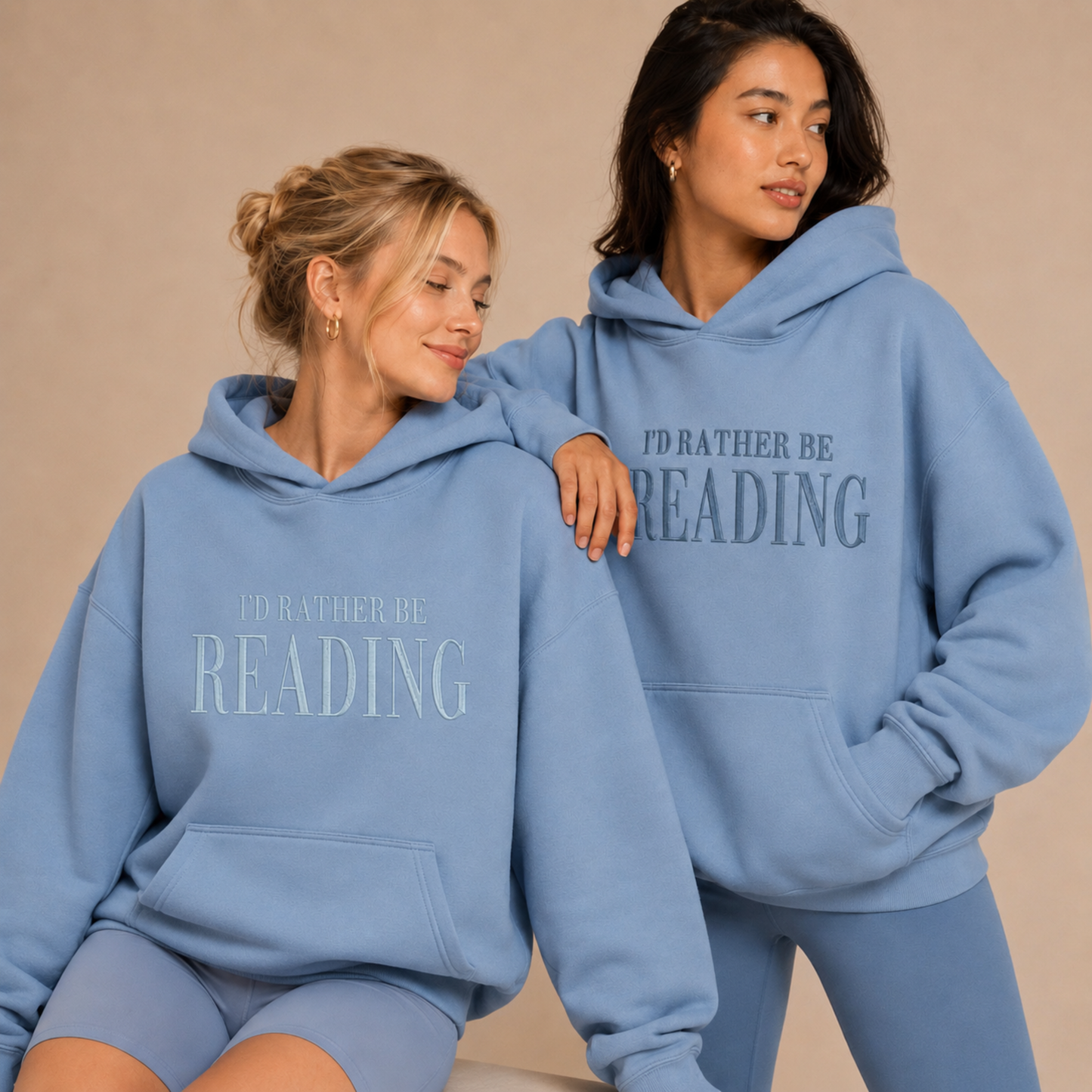 Rather be Reading Hoodie