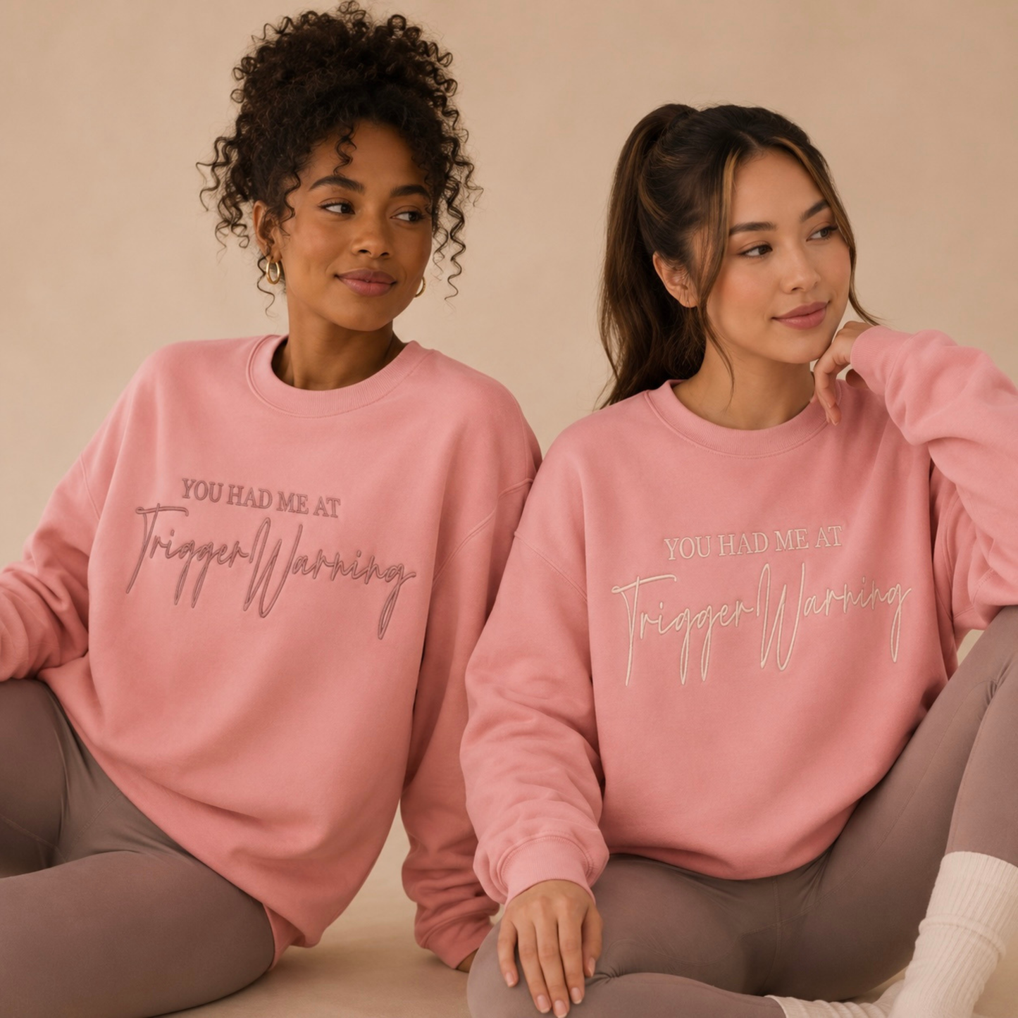 Trigger Warning Crewneck