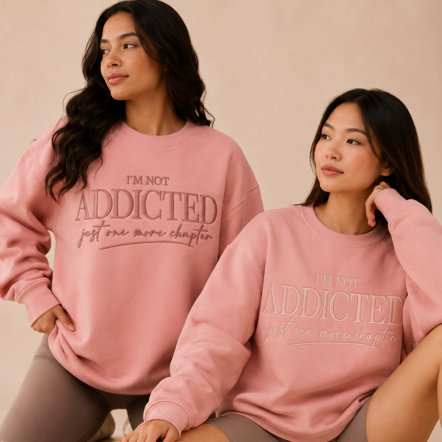 Not Addicted Crewneck