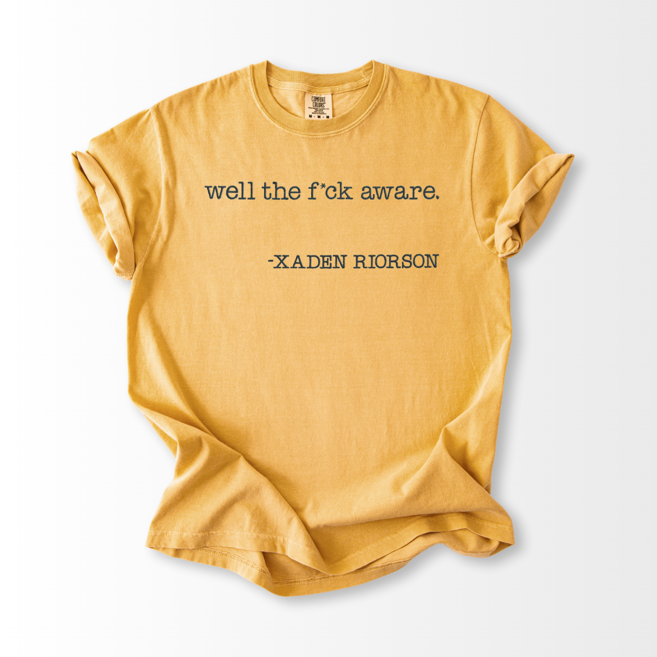Well Aware Embroidered T-Shirt