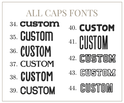 Custom Text Embroidered Sweatshirt