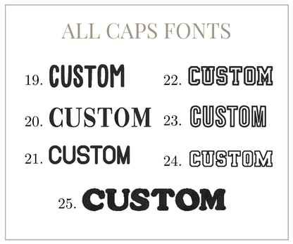 Custom Text Crewneck
