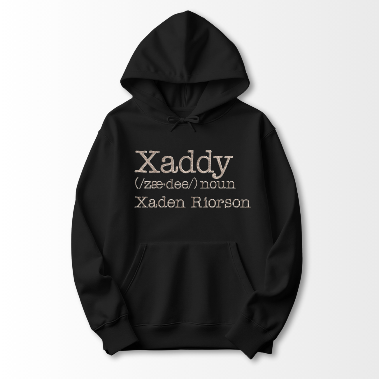 Xaddy Embroidered Hoodie