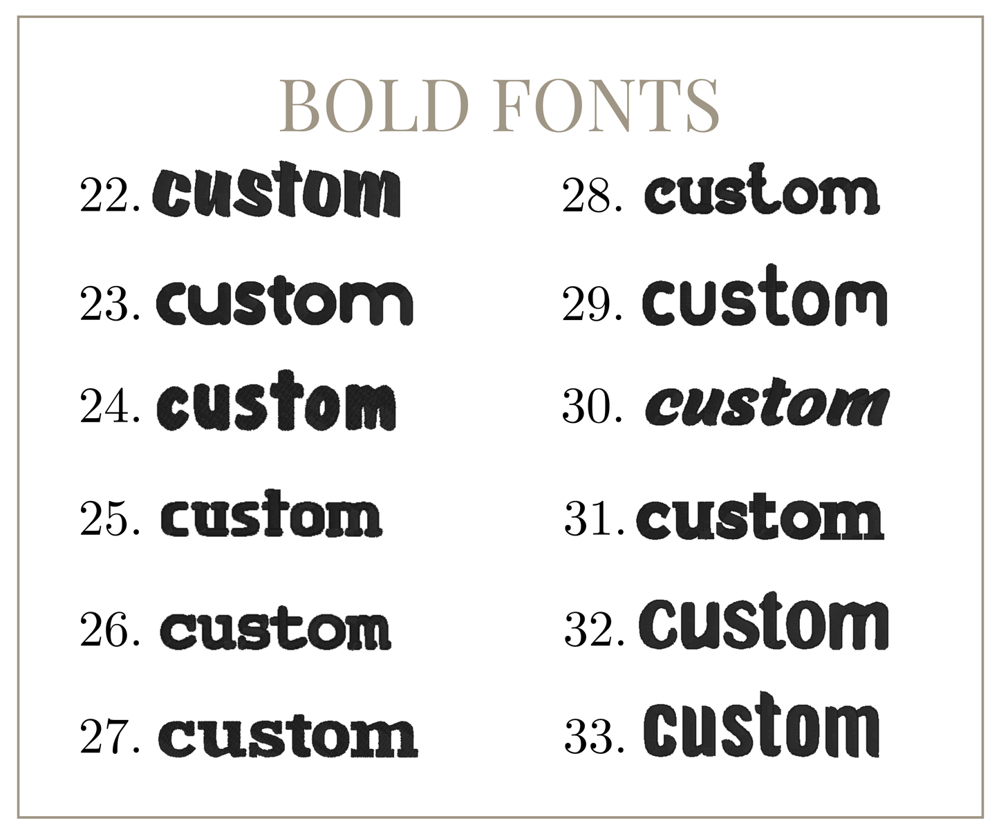 Custom Text Embroidered Sweatshirt