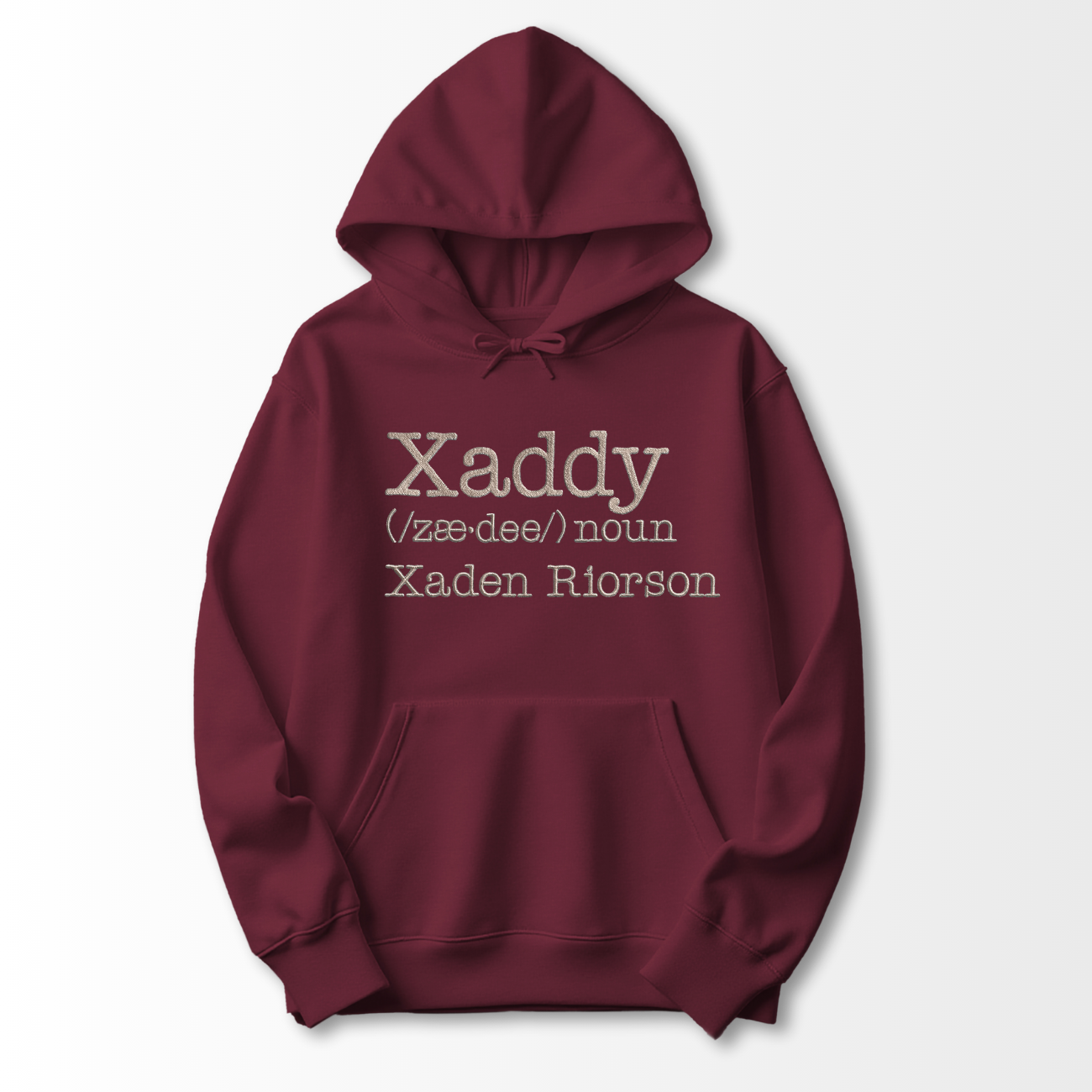 Xaddy Embroidered Hoodie