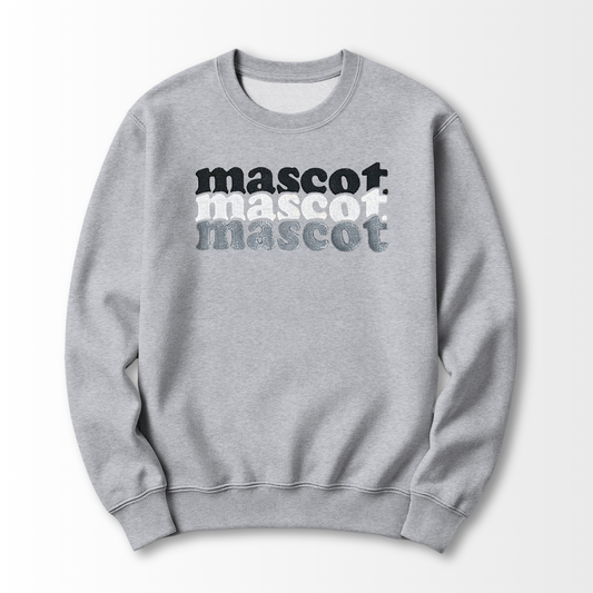 Echo Mascot Embroidered Sweatshirt