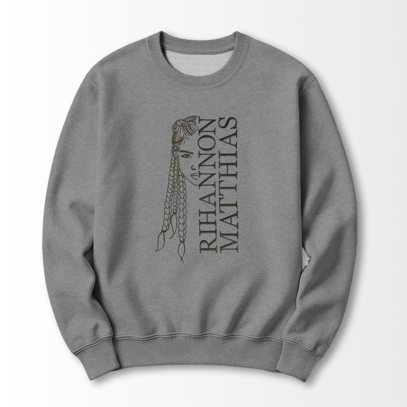 Rihannon Matthias Embroidered Sweatshirt