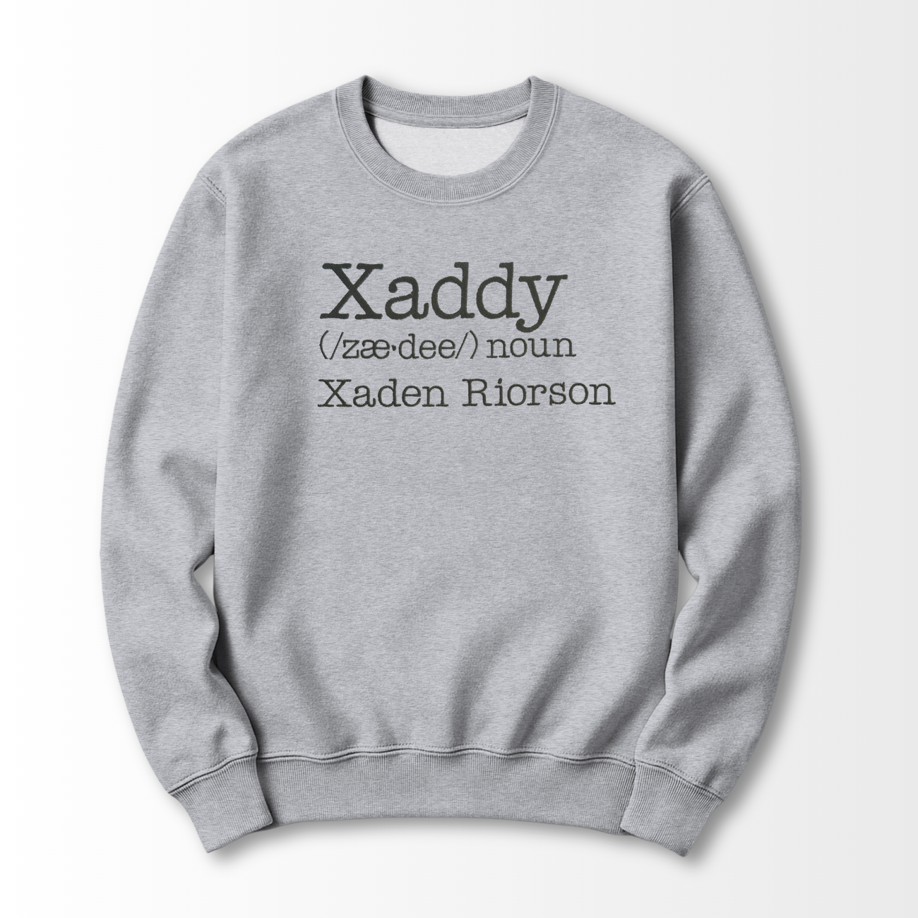 Xaddy Embroidered Sweatshirt