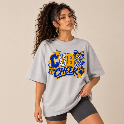 Faux Embroidery Team Tee