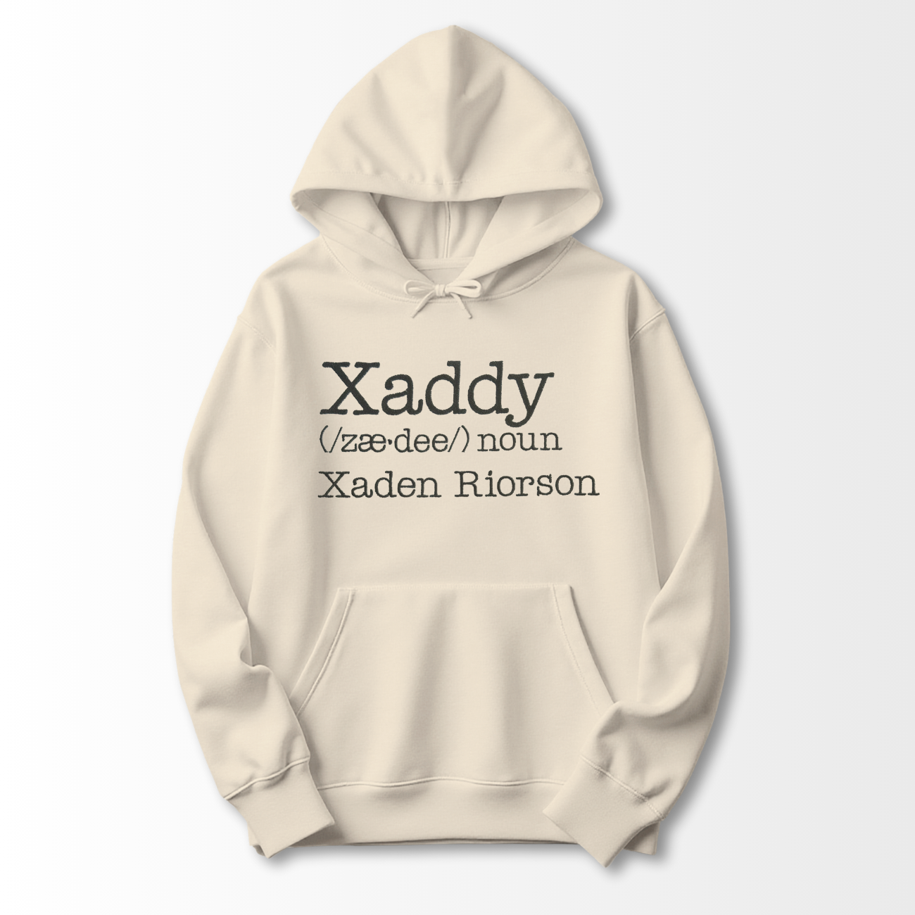 Xaddy Embroidered Hoodie