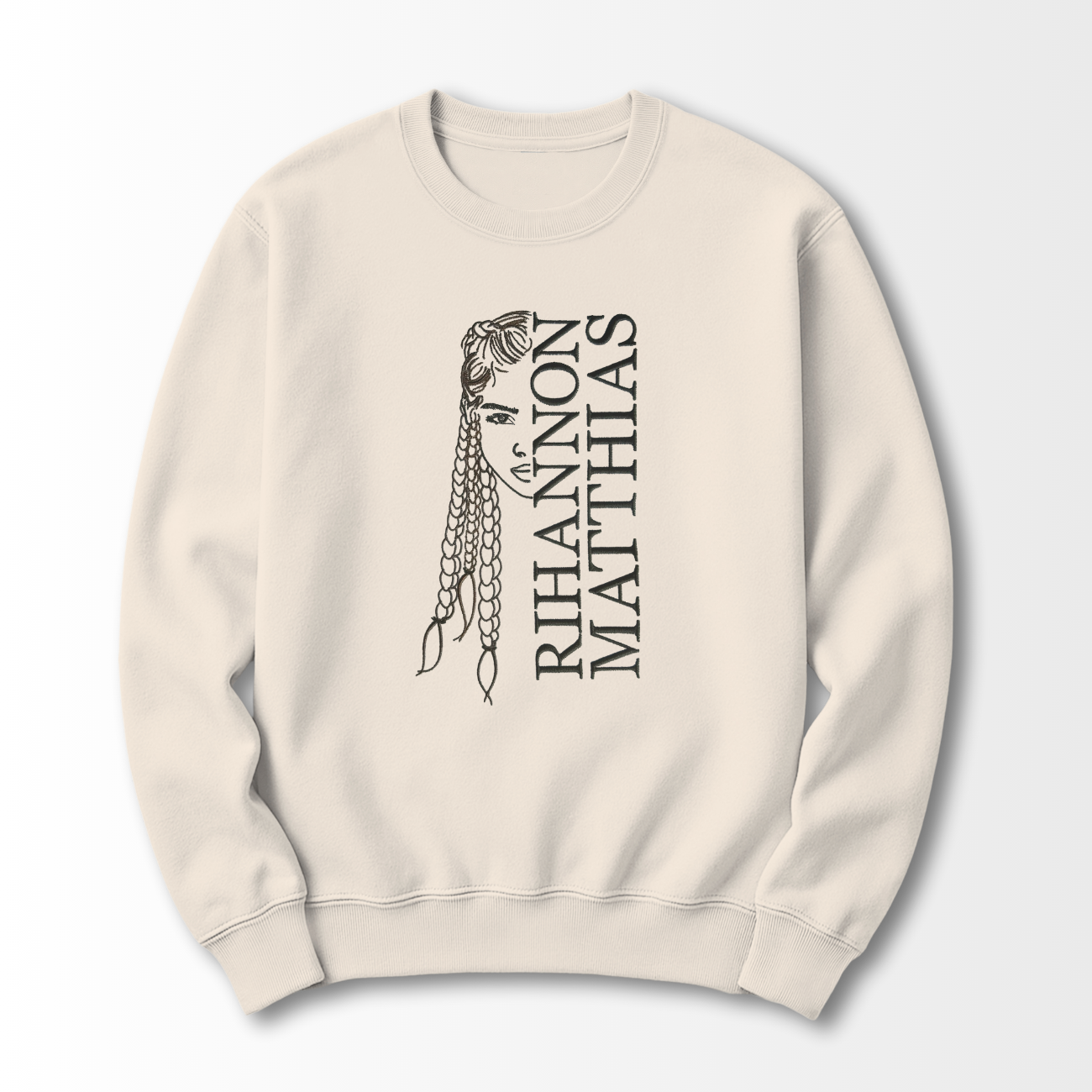 Rihannon Matthias Embroidered Sweatshirt