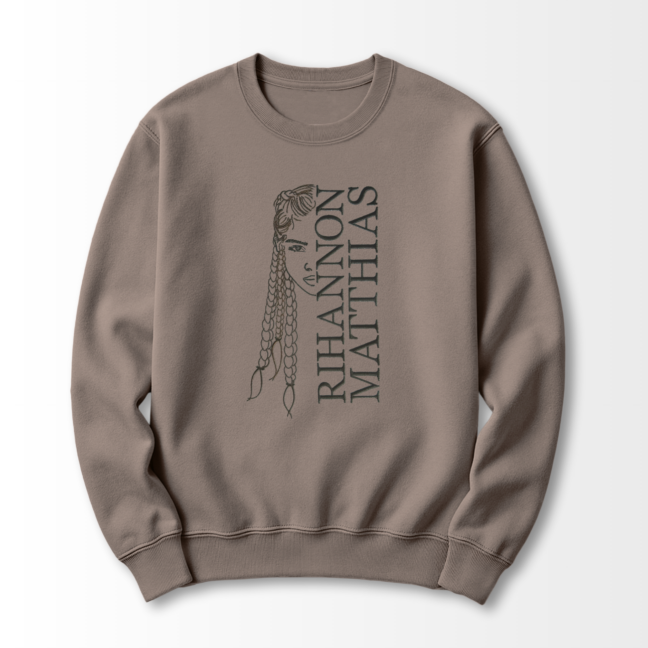 Rihannon Matthias Embroidered Sweatshirt