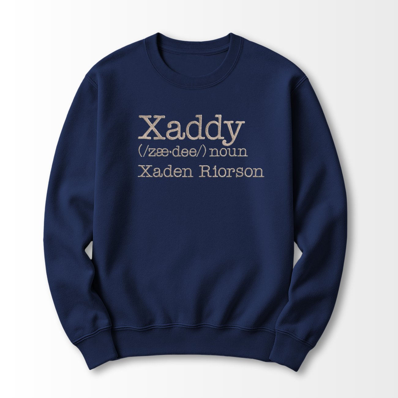 Xaddy Embroidered Sweatshirt