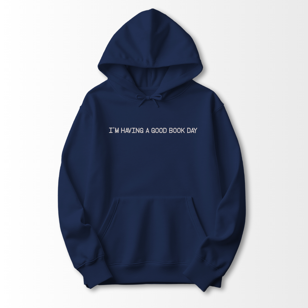 Good Book Day Embroidered Hoodie