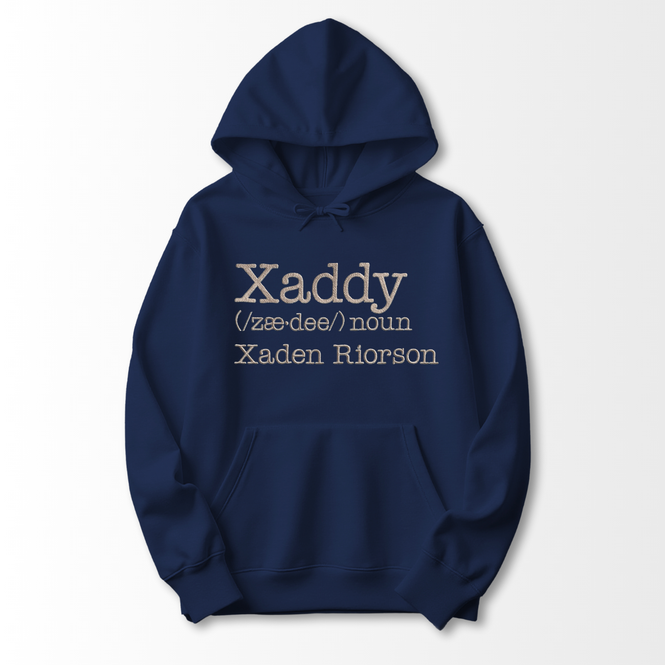 Xaddy Embroidered Hoodie