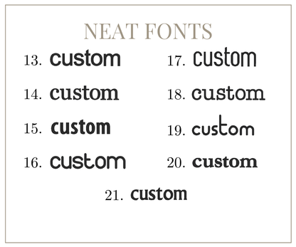 Custom Text Embroidered Sweatshirt