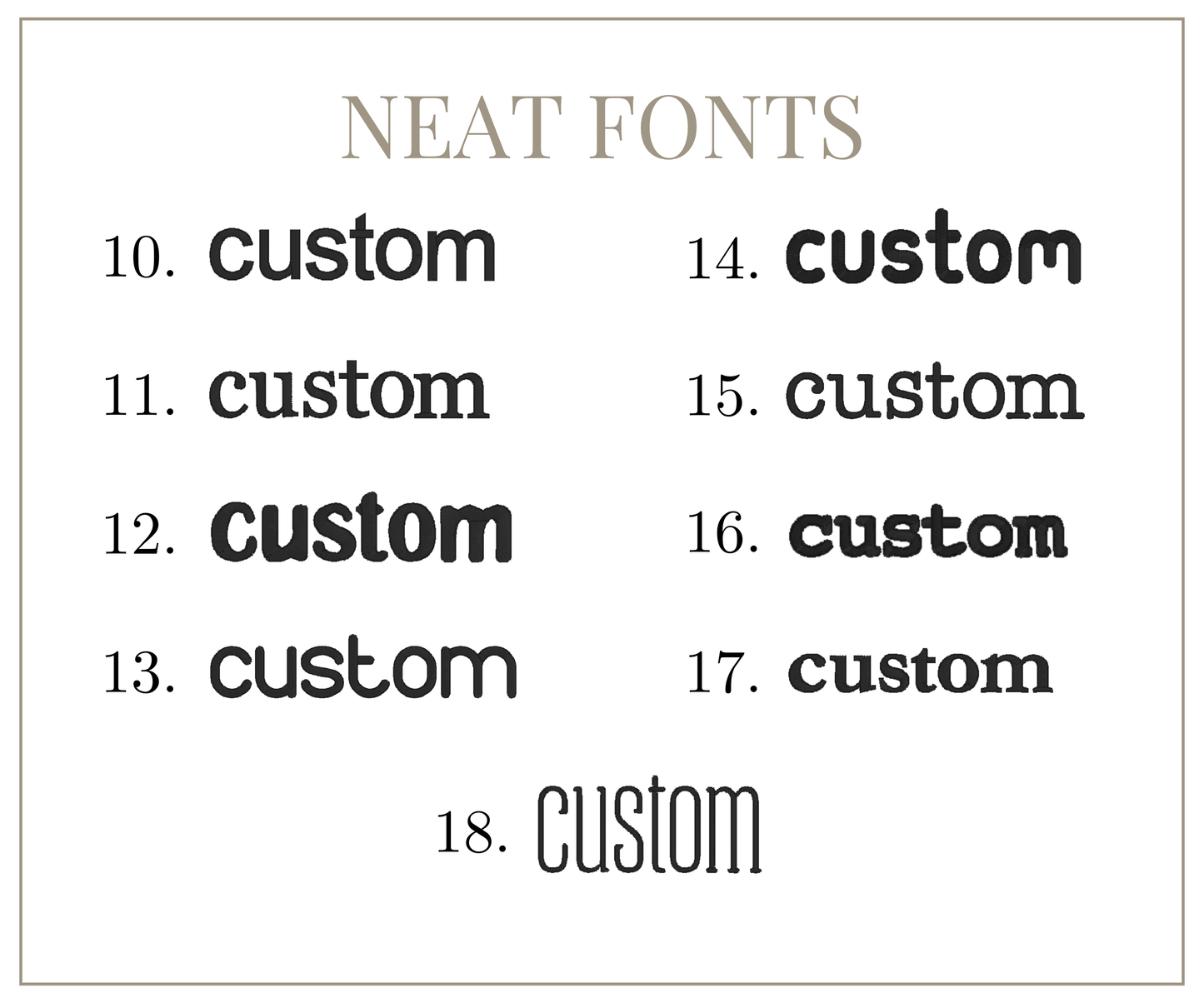 Custom Text Crewneck
