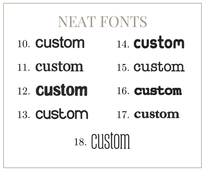 Custom Text Crewneck