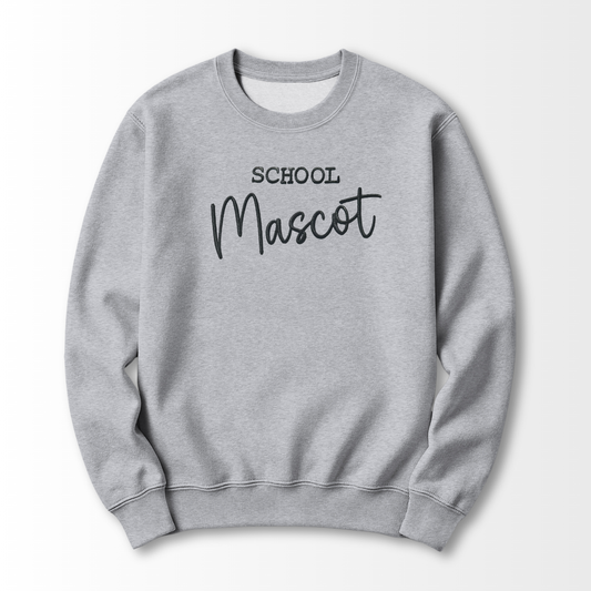 Puff Mascot Embroidered Sweatshirt