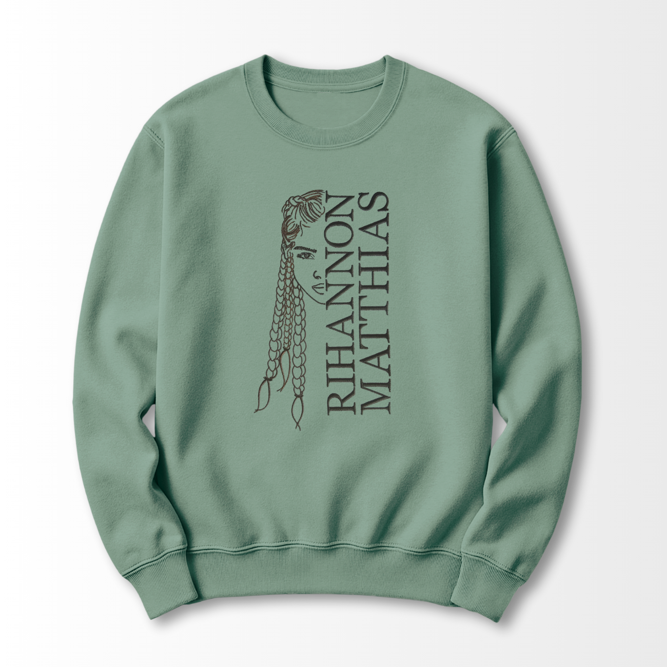 Rihannon Matthias Embroidered Sweatshirt