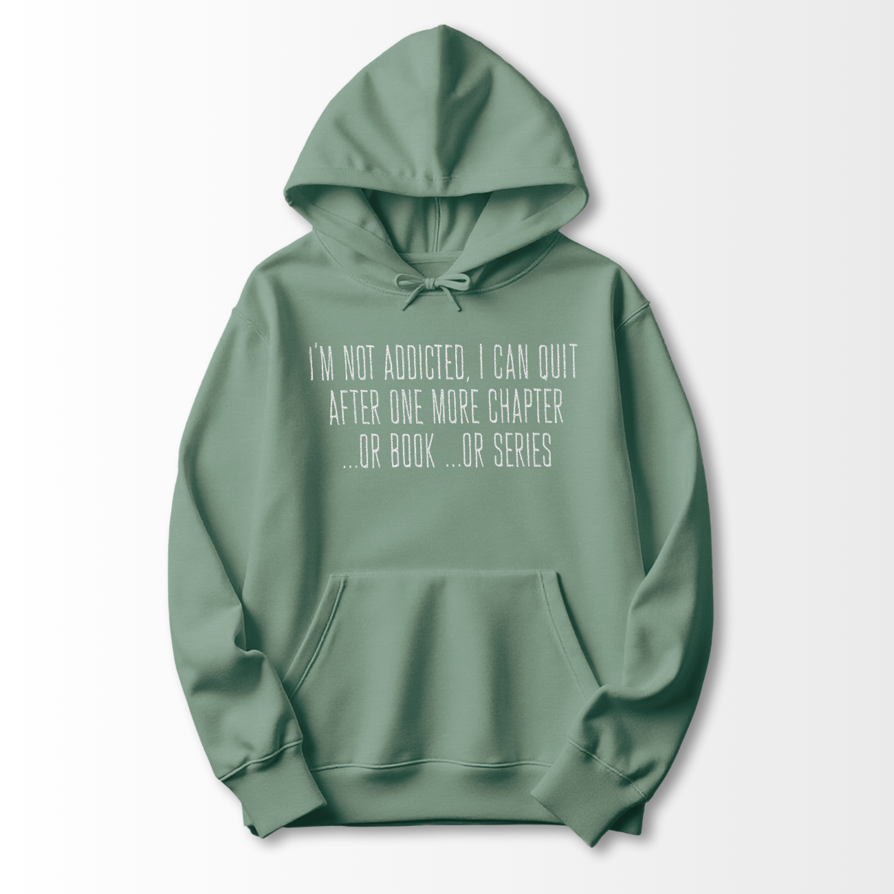 I'm Not Addicted Embroidered Hoodie