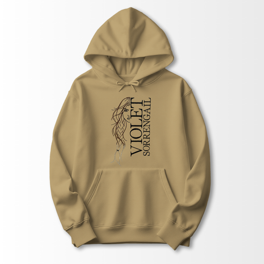 Violet Sorrengail Embroidered Hoodie