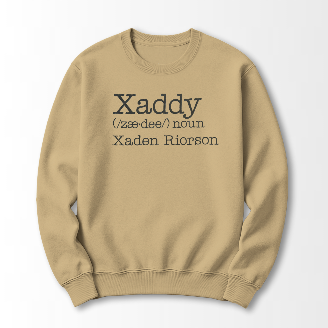 Xaddy Embroidered Sweatshirt