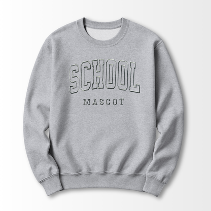 Varsity Embroidered Sweatshirt