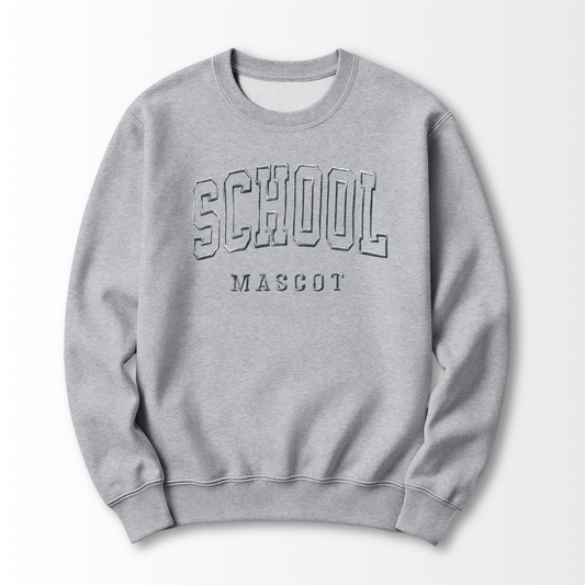 Varsity Embroidered Sweatshirt
