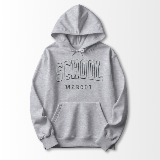 Varsity Embroidered Hoodie