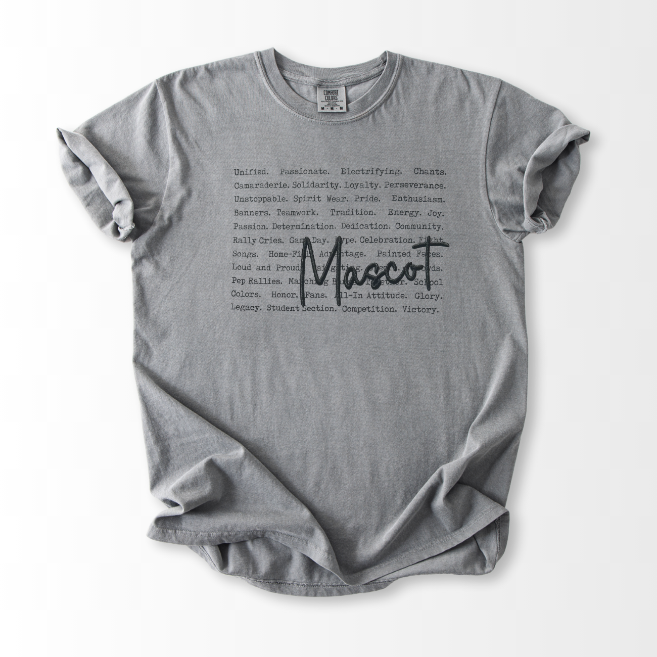 Spirit Vibes Puff Embroidered T-Shirt
