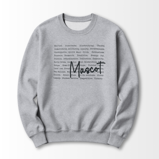 Spirit Vibes Puff Embroidered Sweatshirt