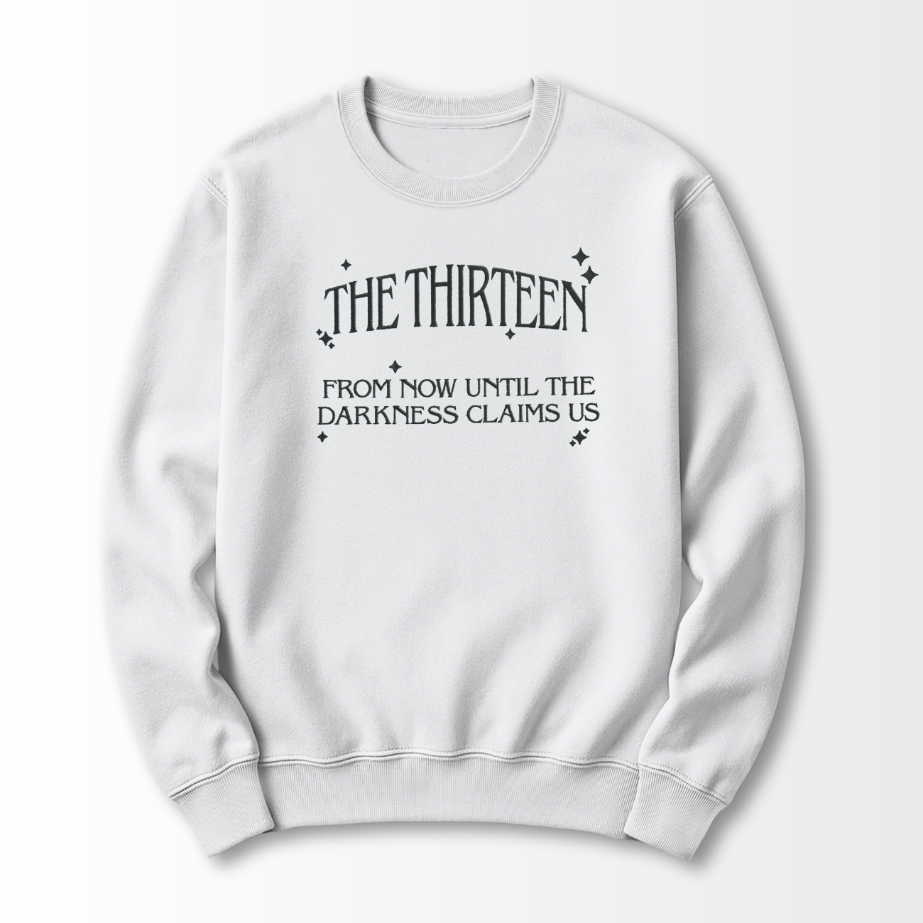 The Thirteen Embroidered Sweatshirt