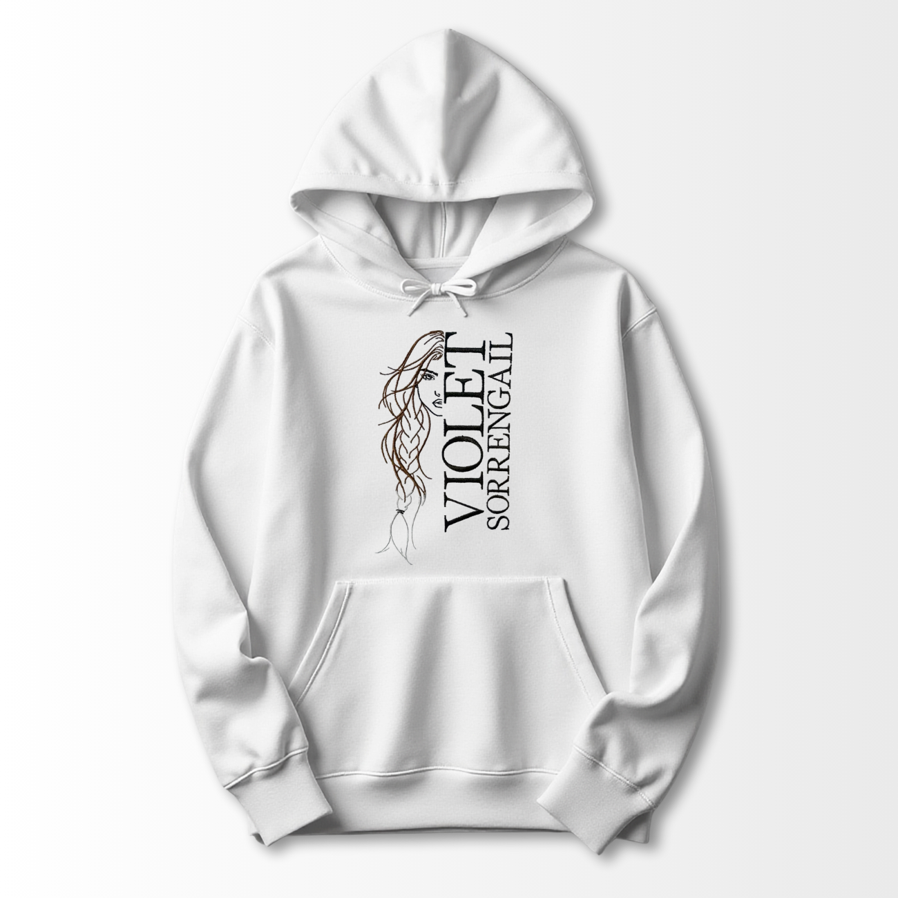Violet Sorrengail Embroidered Hoodie