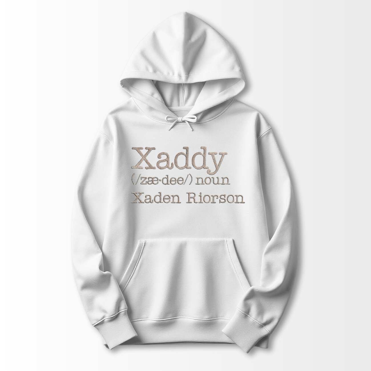 Xaddy Embroidered Hoodie